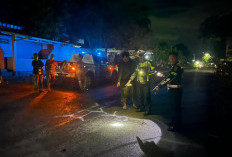 Gagal Nyalip, Pengendara Sepeda Motor di Muara Enim Ini Terlindas Truk Trailer