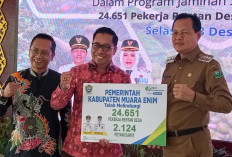 26.775 Pekerja Rentan di Muara Enim Dapat Perlindungan Sosial