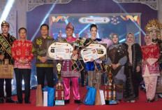 Rayen dan Cece Dinobatkan Bujang Gadis Muara Enim 2026