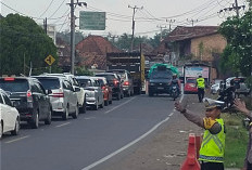 Polres Muara Enim Terapkan Rekayasa Lalu Lintas untuk Kelancaran Arus Balik Lebaran