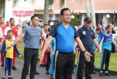 Ribuan Warga Muara Enim Antusias Ikuti Senam Asma Indonesia