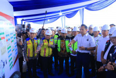 Tinjau Proyek Tol Musi V, Menko AHY dan Wagub Cik Ujang Pastikan Kesiapan Fungsional Jelang Lebaran