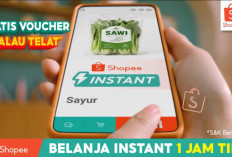 Butuh Belanja Cepat? Shopee Kini Hadirkan Layanan Belanja Instant 1 Jam Tiba dengan Diskon 50%