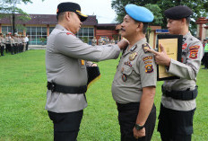 Kasi Propam Polres Muara Enim Naik Satu Tingkat Pangkat Pengabdian
