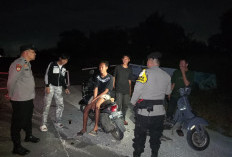 Anggota Polsek Lawang Kidul Antisipasi Gangguan Kamtibmas dan Balap Liar