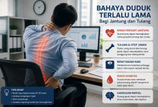 Bahaya Duduk Terlalu Lama, Ini Dampaknya Bagi Jantung dan Tulang