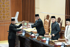 Sekda Sumsel Hadiri Paripurna DPRD, Simak Pandangan Umum 8 Fraksi Terkait Raperda Sumsel Energi Gemilang